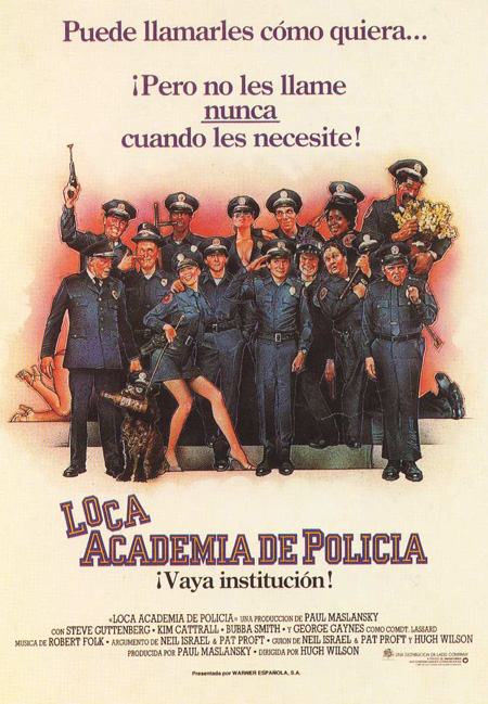 Loca Academia de Policia cartel pelicula